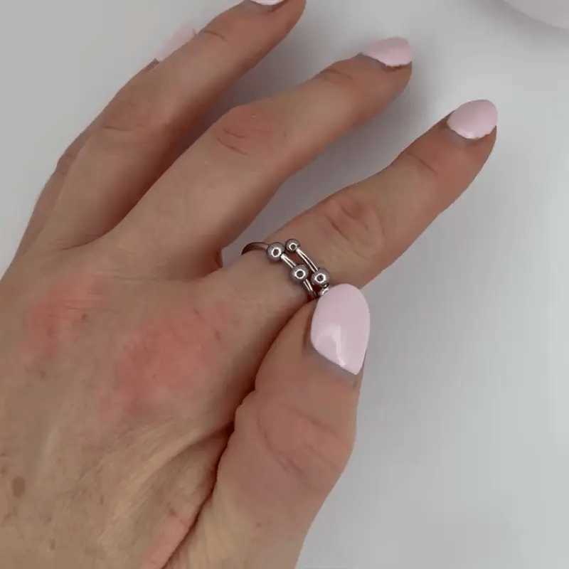 Šviesos žiedas (sidabrinės spalvos)