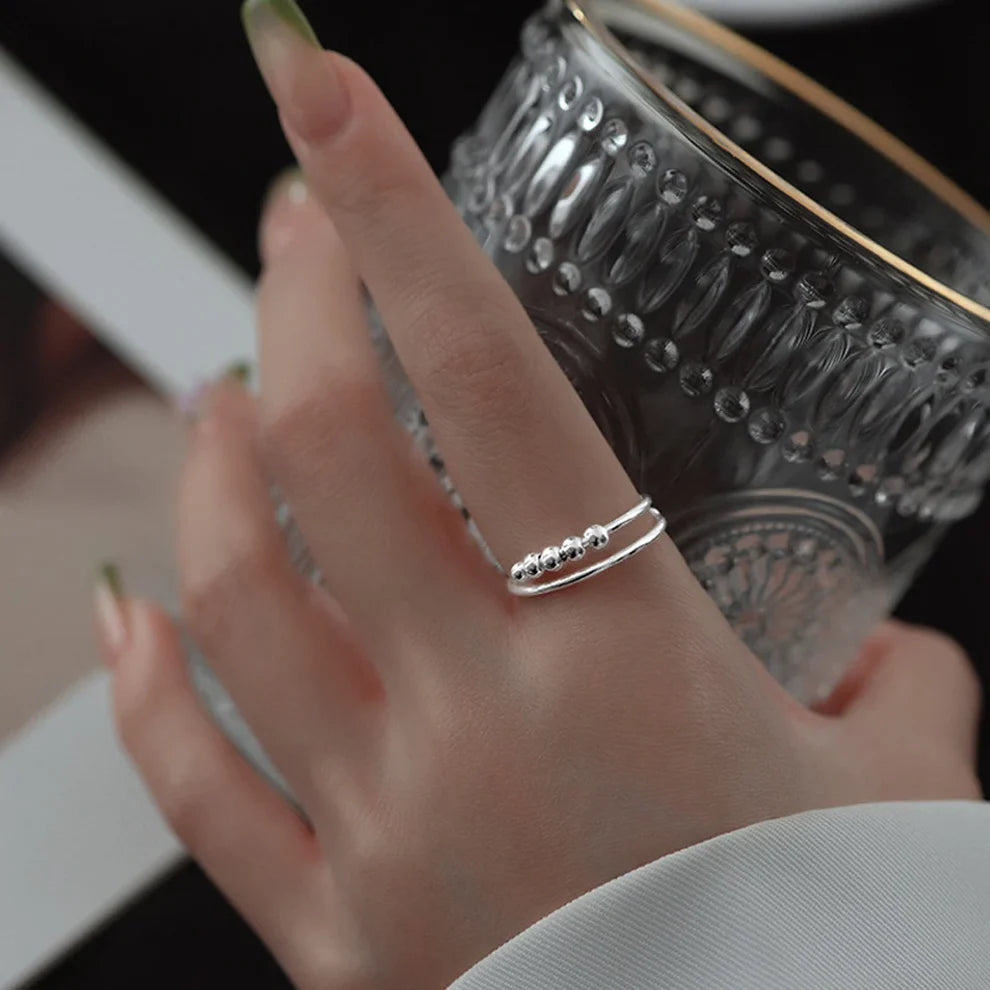 Šviesos žiedas (sidabrinės spalvos)